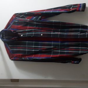 CHAPS XL LONG SLEEVE BUTTON DOWN plaid shirt